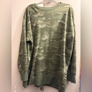 Old navy side split tunic sweatshirt